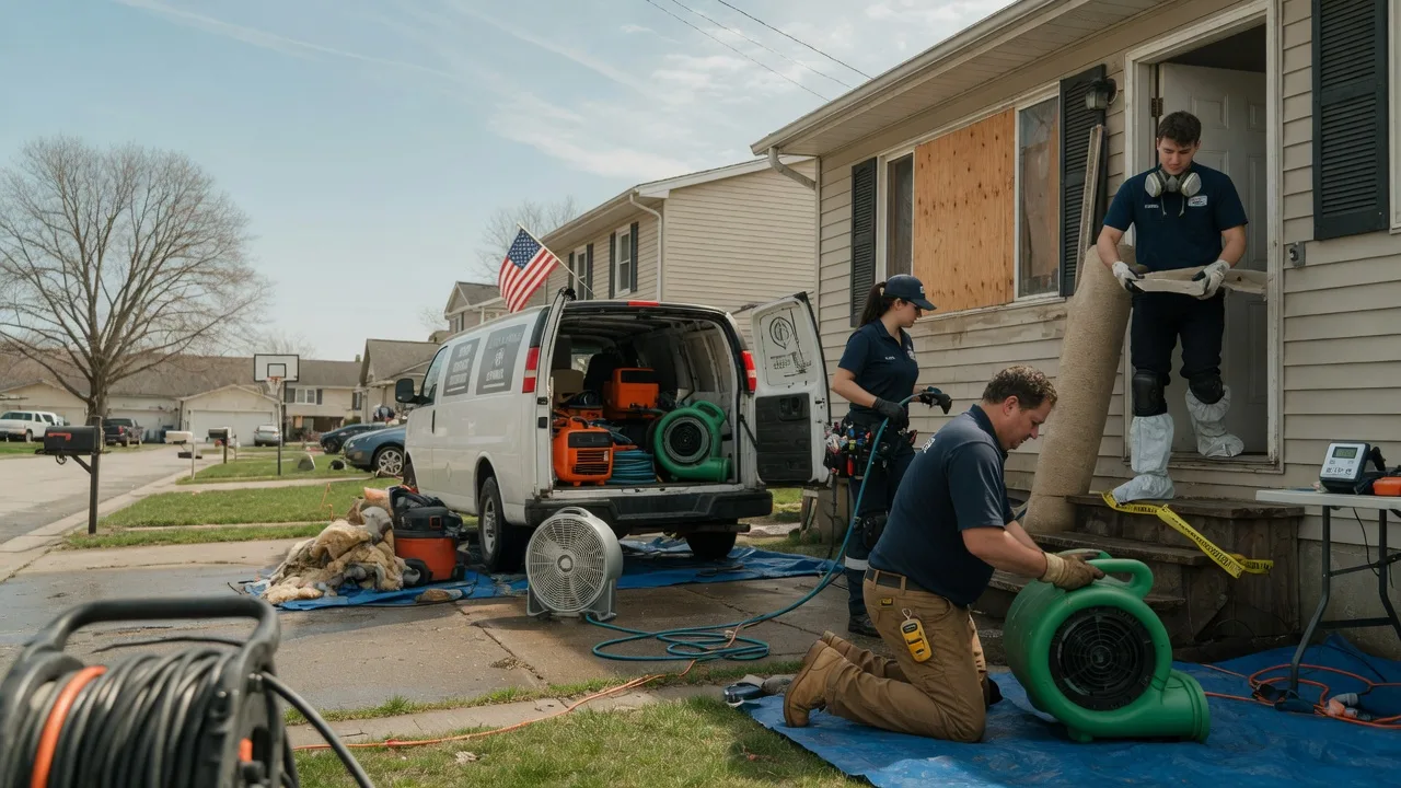 Water Damage Restoration in Bullard, TX near me